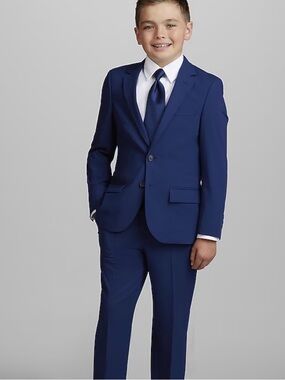 Boys size 14 navy suit
